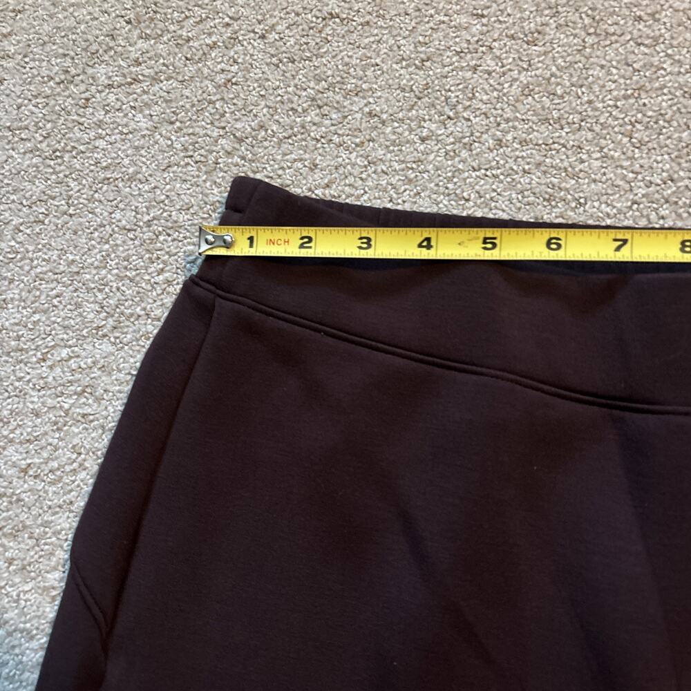 SPANX Brown Pants Air Essentials Stretch Straight Leg 21793R Women Sz XL 28” - Picture 4 of 10